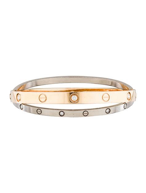 two tone cartier bracelet|cartier love bracelets sale.